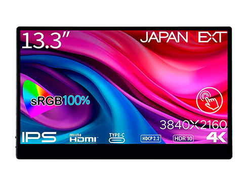 13.3�C���` �^�b�`�p�l������ 4K���o�C�����j�^�[