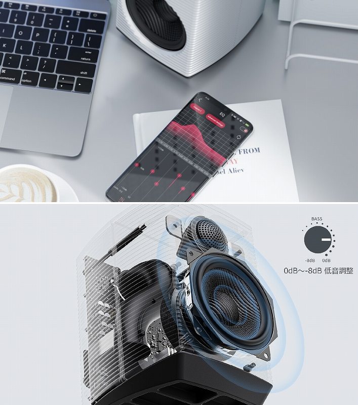 Bluetooth�R���g���[���A�v���uFIIO Control�v���T�|�[�g���A10�o���h�̃p�����g���b�NEQ�ɂ�邨�D�݂̃`���[�j���O���\