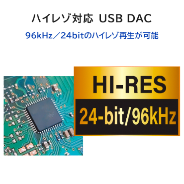 �n�C���]�Ή� USB DAC