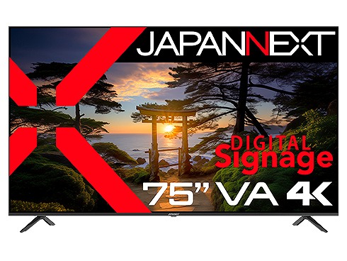 75�C���` VA�p�l������ 4K��^�t�����j�^�[