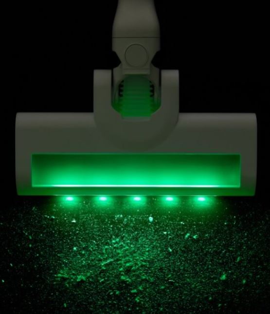 �����قǏ_��ɂ܂���w�b�h�ɁA�O���[��LED�𓋍ځB