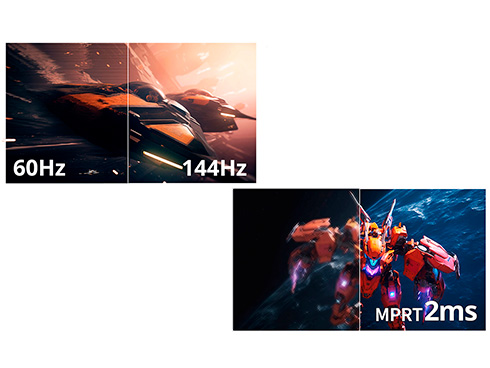 144Hz�̍������t���b�V�����[�g