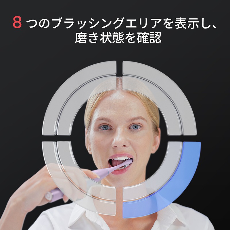 8�̃u���b�V���O�G���A��\�����A������Ԃ��m�F