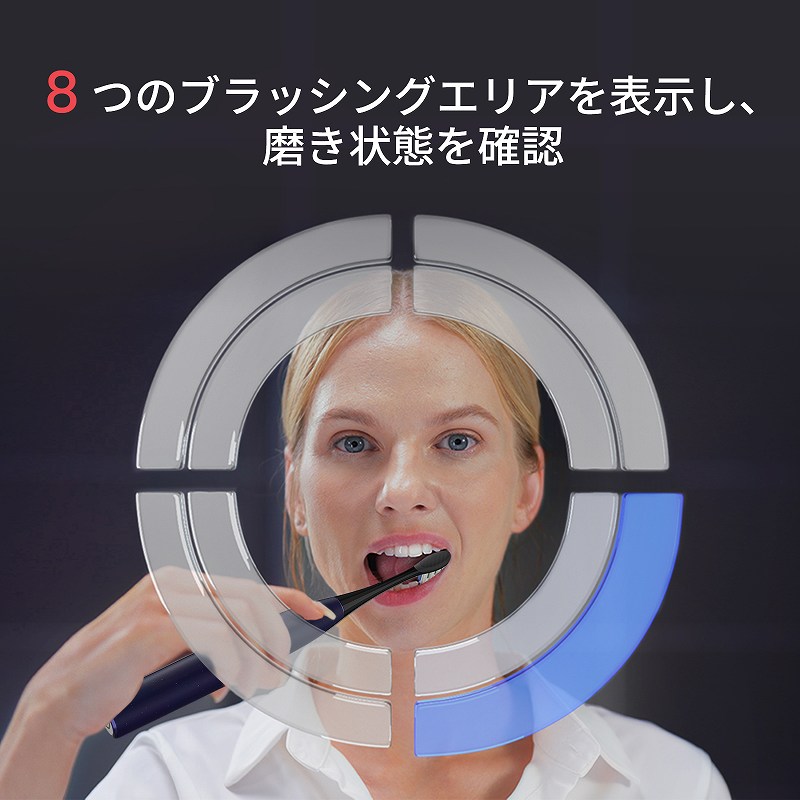 8�̃u���b�V���O�G���A��\�����A������Ԃ��m�F