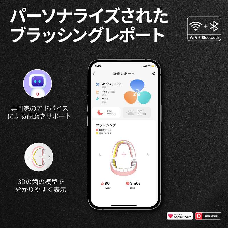 �p�[�\�i���C�Y���ꂽ�u���b�V���O���|�[�g