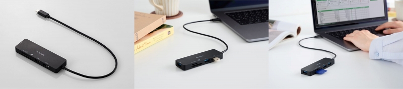 USB�n�u��SD�J�[�h�X���b�g���v���X