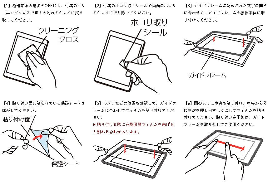 �K�C�h�t���[�����g�p�����\��t���菇