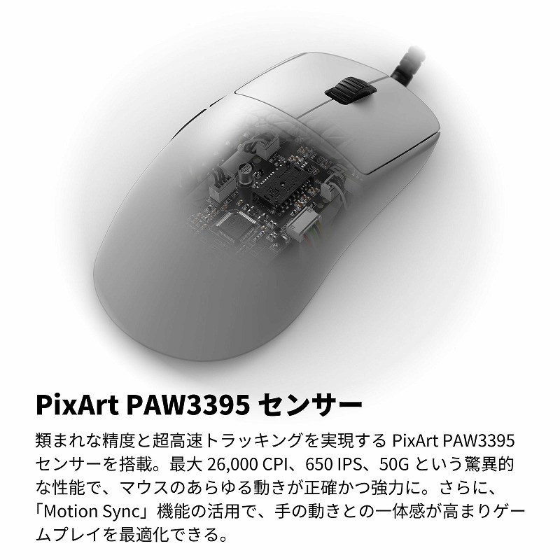 PixArt PAW3395�Z���T�[