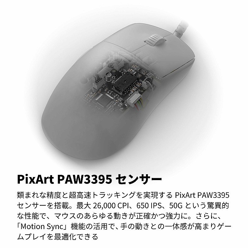 PixArt PAW3395�Z���T�[