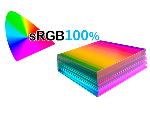sRGB:100%�̍L�F��ɑΉ�