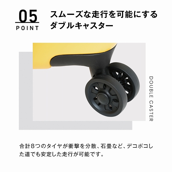 ���X���[�Y�ȑ��s���\�ɂ���_�u���L���X�^�[