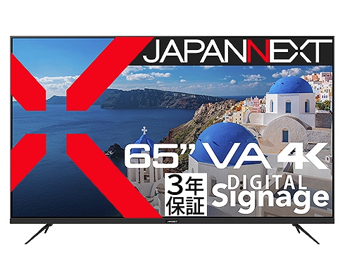 65�C���` VA�p�l������ 4K��^�t�����j�^�[