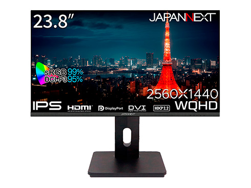 23.8�C���` IPS�p�l���̗p ���~�����@�\�X�^���h���� WQHD�t�����j�^�[