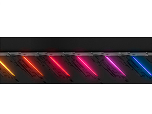 �w�ʂ�LED���C�g�𓋍�