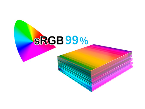 sRGB:99%�̍L�F��