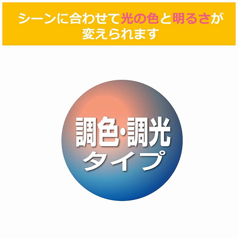 �V�[���ɍ��킹�Č��̐F�Ɩ��邳���ς����܂�