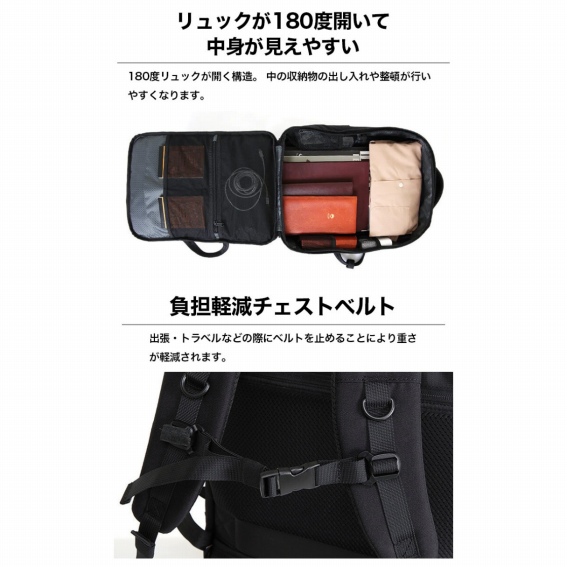 �����b�N��180�x�J���Ē��g�������₷��