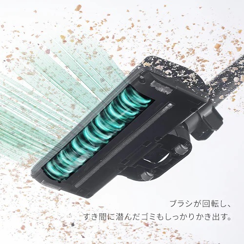 �u���V����]���A�����Ԃɐ��񂾃S�~���������肩���o���B