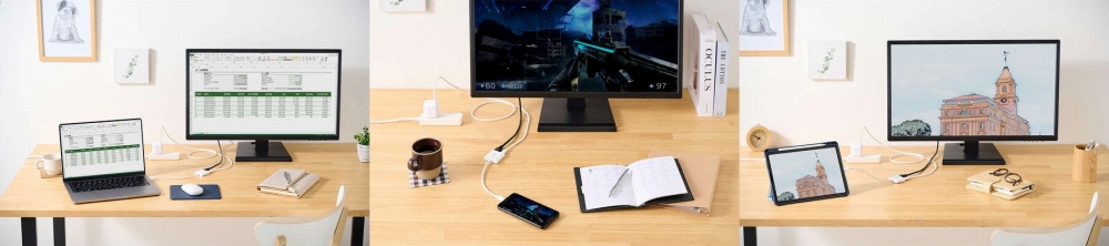 USB Type-C - HDMI�ϊ��A�_�v�^�[