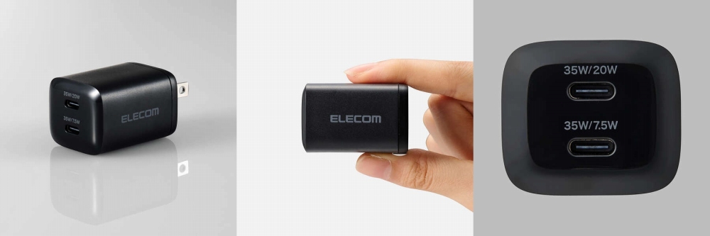 USB Type-C�|�[�g��2�|�[�g���ڂ���AC�[�d��