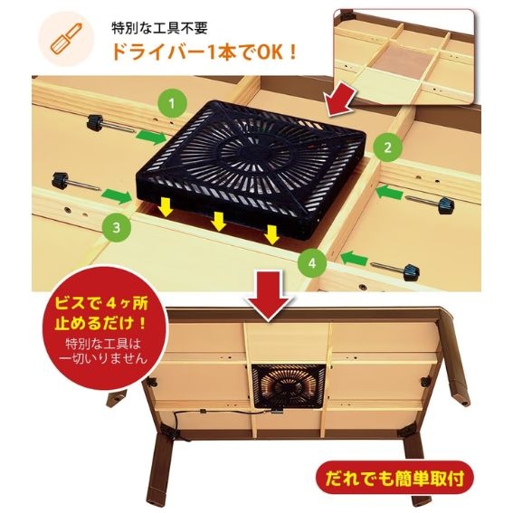 �h���C�o�[1�{�ŃT�N���ƊȒP���t��