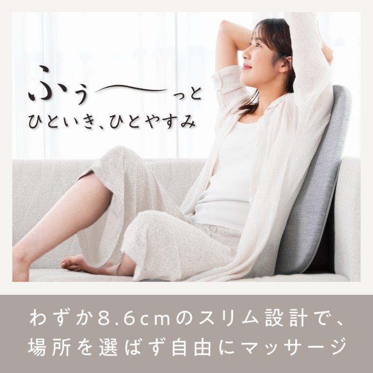 �킸��8.6cm�̃X�����݌v�ŏꏊ��I�΂��g����V�[�g�}�b�T�[�W