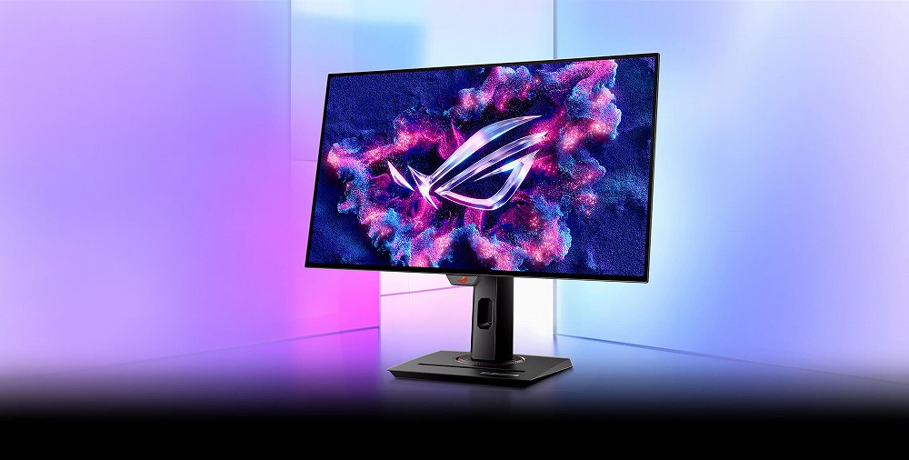 ���E���̕\�ʌ��򔒐F�L�@EL�Q�[�~���O���j�^�[  ROG STRIX OLED XG27AQDMG