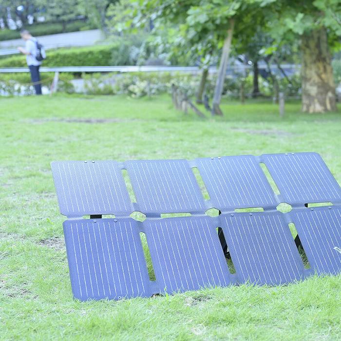 �\�[���[�p�l�� Solix PS100 Compact Portable Solar Panel �O���[ A2435NA1 ���i�摜
