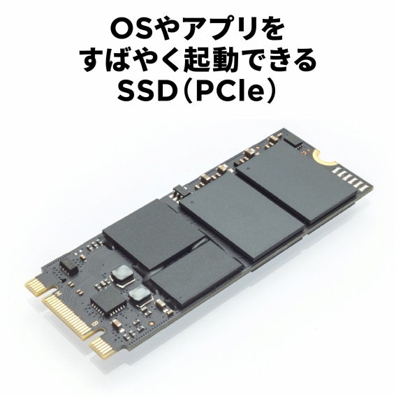 OS��A�v�������΂₭�N���ł���SSD(PCle)