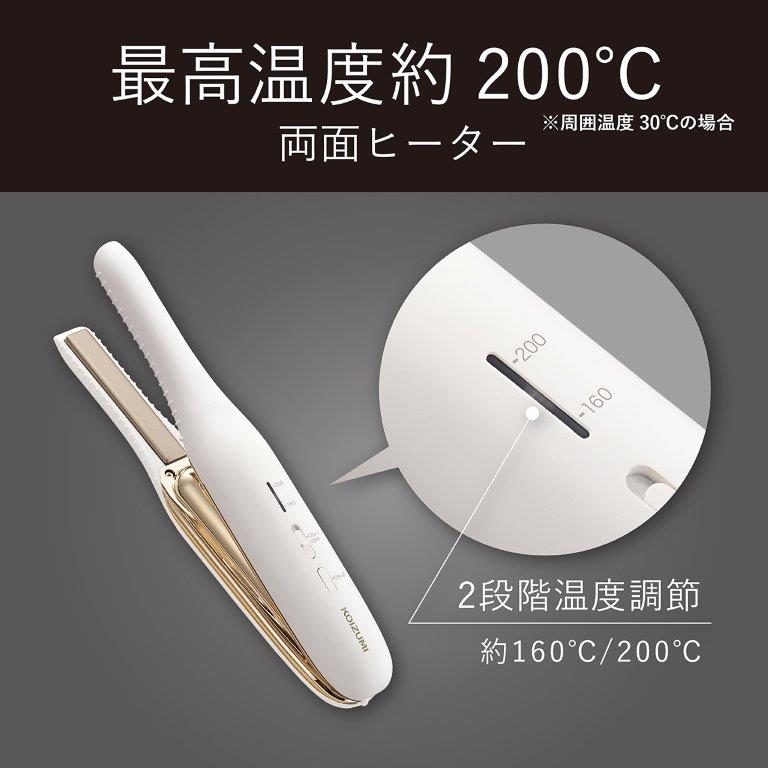 �ō����x��200����2�i�K���x�����B���ʃq�[�^�[���ڂł�������X�^�C�����O�B