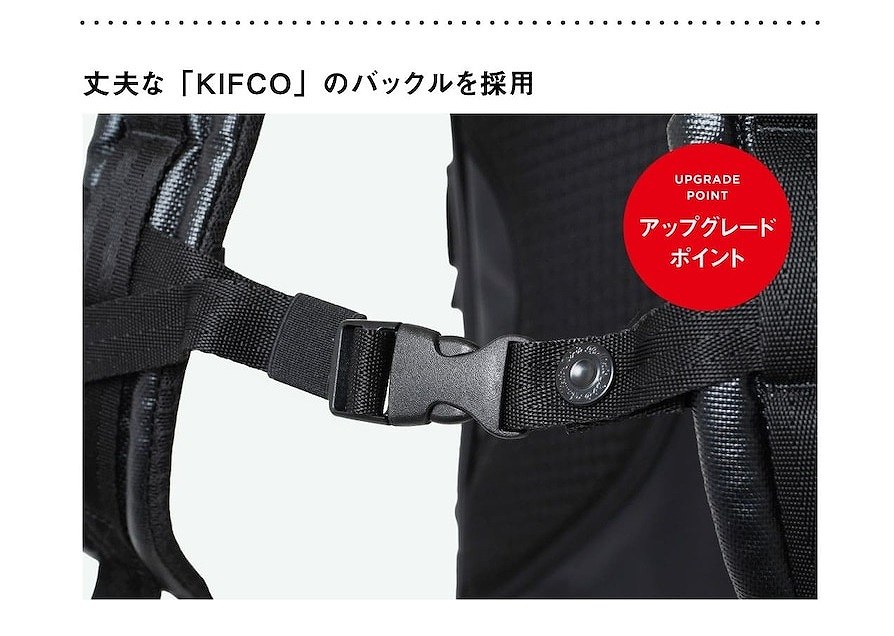 ��v�ȁuKIFCO�v�̃o�b�N�����̗p