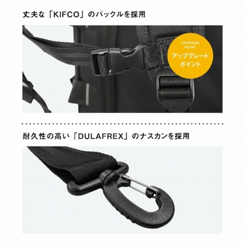 ��v�ȁuKIFCO�v�̃o�b�N�����̗p