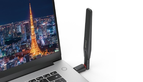 �p�\�R����USB�[�q�ɑ��������Wi-Fi���g����