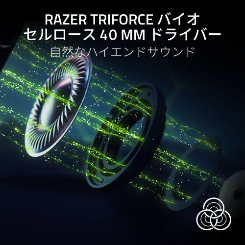 RAZER TRIFORCE �o�C�I�Z�����[�X40mm�h���C�o�[