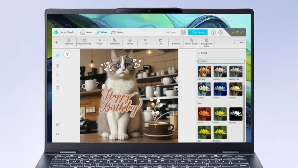 Acer�Ǝ��� AI�\�����[�V����