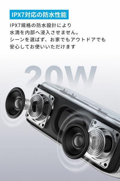 IPX7�Ή��̖h�����\