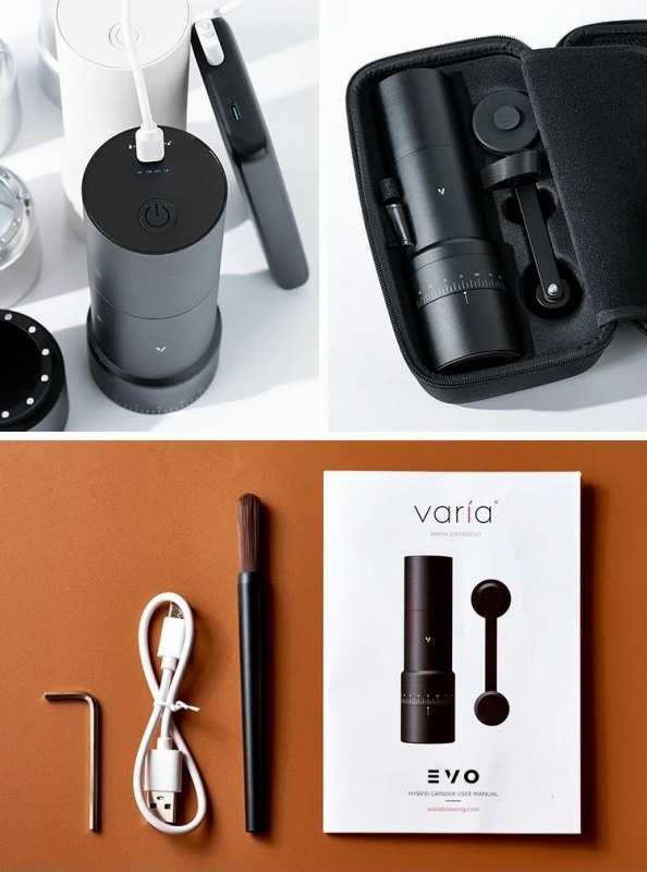 Varia EVO Hybrid Grinder White