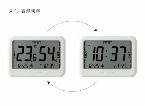 �����^�b�`�ŕ\���̐؂�ւ�