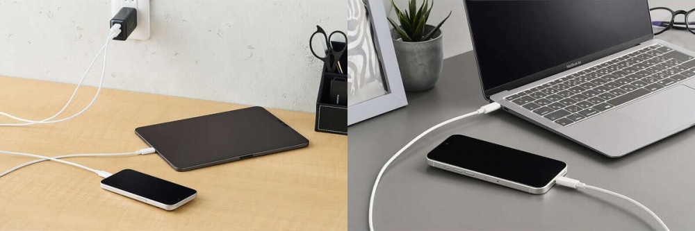 USB Type-C�|�[�g���ڂ̋@�퓯�m�ŏ[�d��f�[�^�]�����\