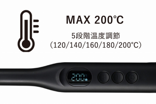 5�i�K�̉��x�ݒ���f�W�^���\��