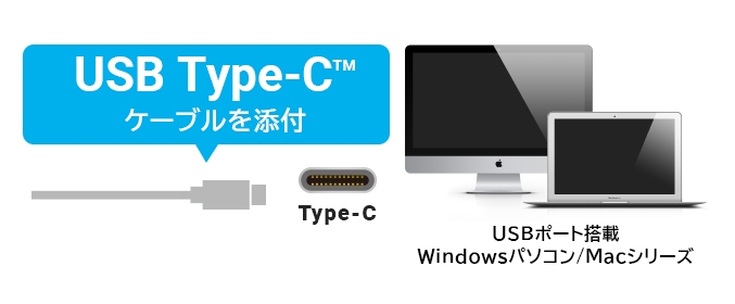 USB Type-C(TM)�P�[�u����W���t��
