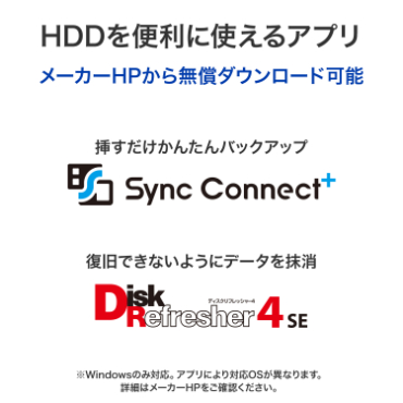 HDD��֗��Ɏg����A�v��