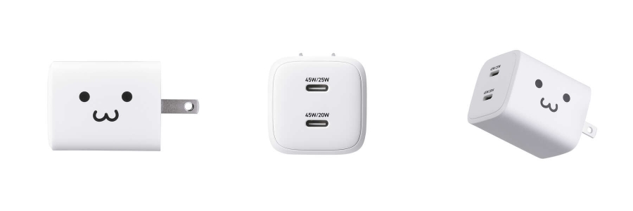 USB Type-C�|�[�g&times;2�𓋍ڂ���AC�[�d��