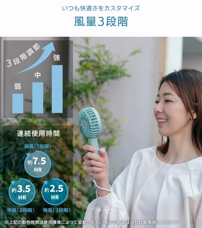 ����3�i�K�A�A���g�p���Ԗ�7.5���ԁ`2.5����