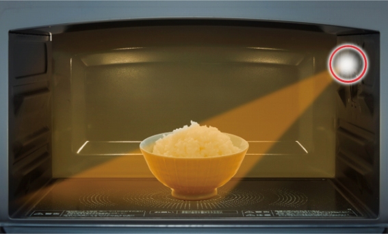 �u�n�C�A���O���ԊO���Z���T�[�v�� �H�i�̕\�ʉ��x�����Ɍ��m�B