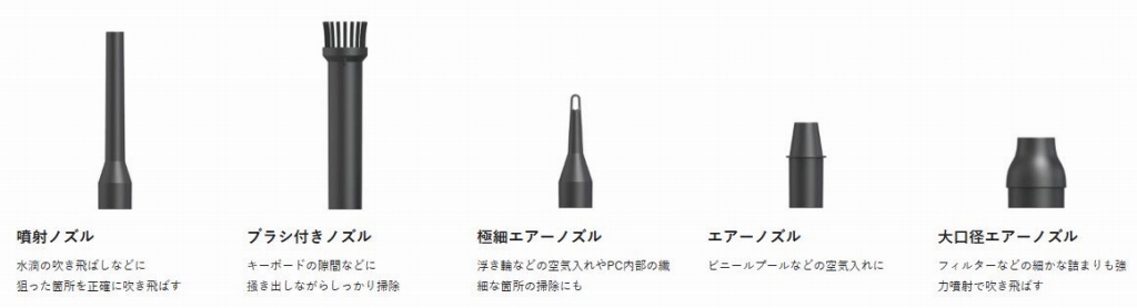 5��ނ̃m�Y���t��