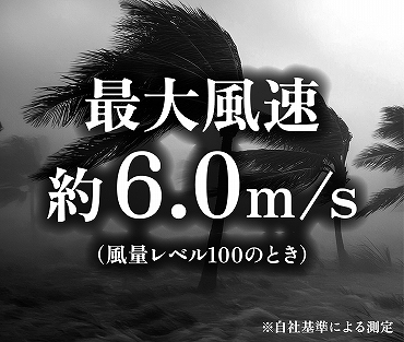 �ő啗����6.0m/s