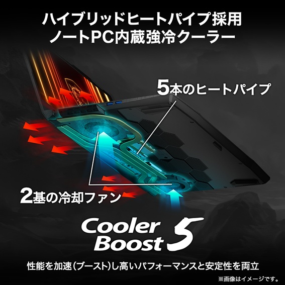 �y���ȗ�p���\�𔭊�����uCooler Boost 5�v�z