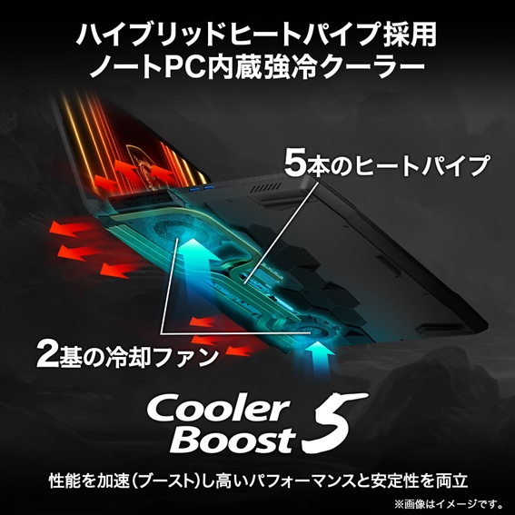 �y���ȗ�p���\�𔭊�����uCooler Boost 5�v�z