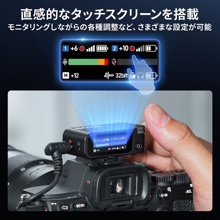 �����I�ȃ^�b�`�X�N���[���𓋍�